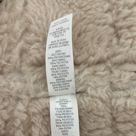 Aerie Dark Brown Shearling Vest - Picture 8 of 10